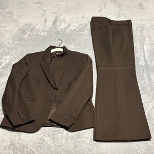J. Crew Dark Brown Women's Suit